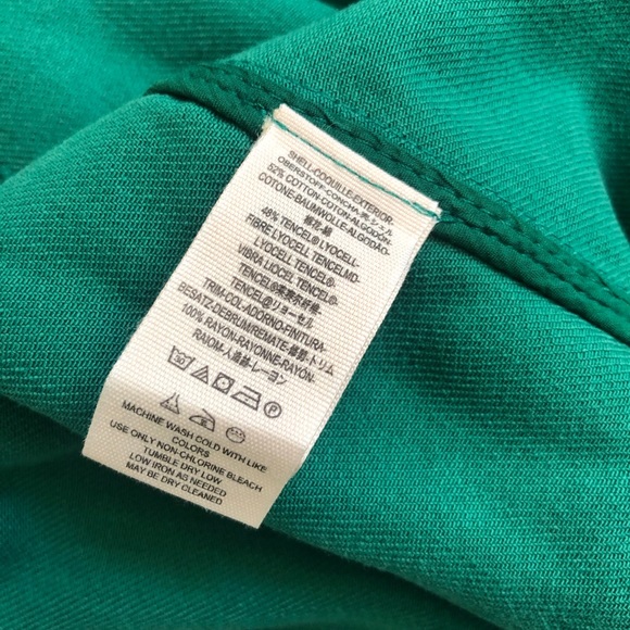 Free people green trench coat size M - Picture 4 of 4